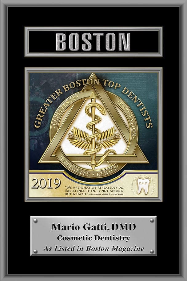 Boston Magazine Top Dentists 2019 award