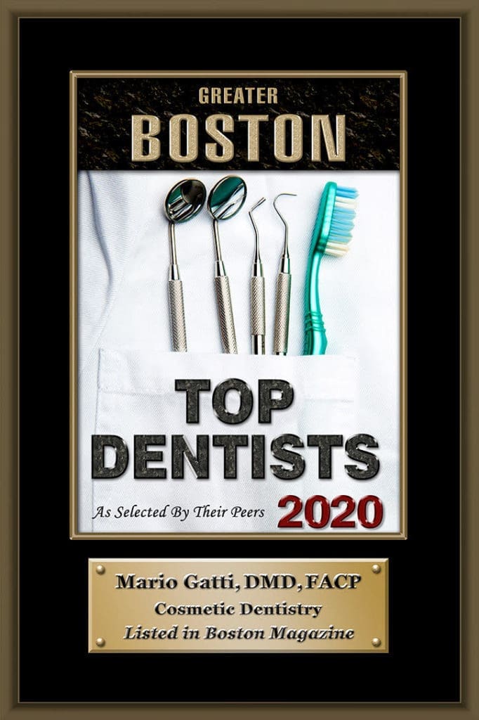 Boston Magazine Top Dentists 2020 award