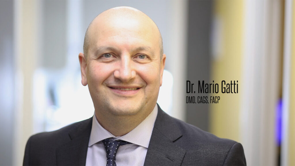 YouTube thumbnail of bio for Doctor Mario Gatti.