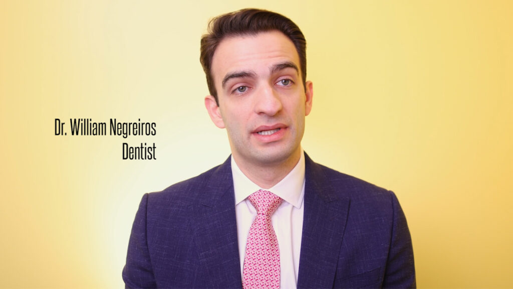 YouTube thumbnail of bio for Doctor William Negreiros.